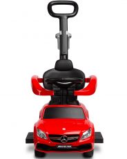 Машинка для катання Caretero (Toyz) Mercedes AMG C63 з батьківською ручкою Red